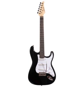 Gitara elektryczna ARROW ST 111 Deep Black Rosewood White