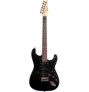 Gitara elektryczna ARROW ST 211 Deep Black Rosewood Czarny
