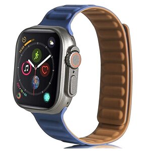 Pasek BELINE Magnetic do Apple Watch 2/3/4/5/6/7/8/SE/SE 2/Ultra (42/44/45/49mm) Niebieski