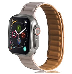 Pasek BELINE Magnetic do Apple Watch 2/3/4/5/6/7/8/SE/SE 2 (38/40/41mm) Khaki