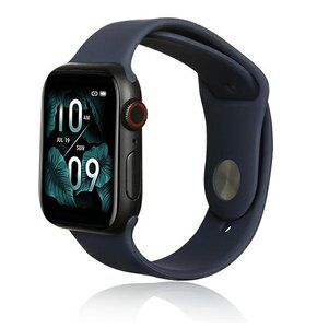 Pasek BELINE Silicone do Apple Watch 2/3/4/5/6/7/8/SE/SE 2/Ultra (42/44/45/49mm) Niebieski