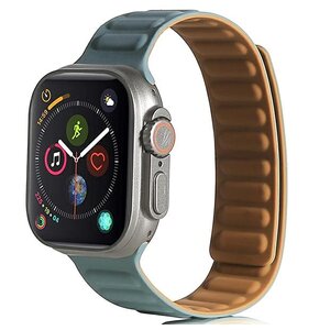 Pasek BELINE Magnetic do Apple Watch 2/3/4/5/6/7/8/SE/SE 2/Ultra (42/44/45/49mm) Zielony