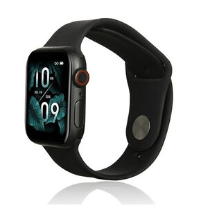 Pasek BELINE Silicone do Apple Watch 2/3/4/5/6/7/8/SE/SE 2/Ultra (42/44/45/49mm) Czarny