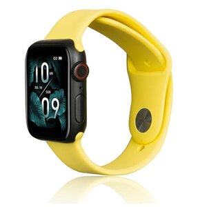 Pasek BELINE Silicone do Apple Watch 2/3/4/5/6/7/8/SE/SE 2 (38/40/41mm) Żółty