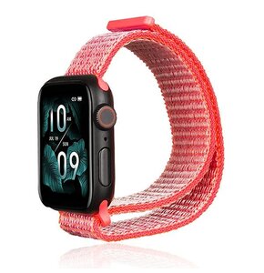 Pasek BELINE Nylon do Apple Watch 2/3/4/5/6/7/8/SE/SE 2/Ultra (42/44/45/49mm) Różowy