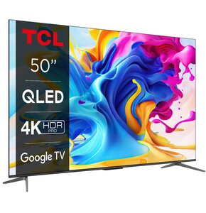 Telewizor TCL 50C645 50" QLED 4K Google TV Dolby Vision Dolby Atmos HDMI 2.1