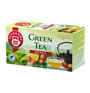 Herbata TEEKANNE Green Tea Opuncia (20 sztuk)
