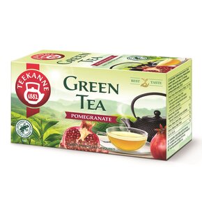 Herbata TEEKANNE Green Tea Pomegranate (20 sztuk)