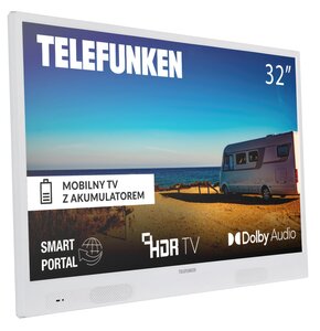 Telewizor TELEFUNKEN 32HGP7450W 32" LED DVB-T2-HEVC-H.265