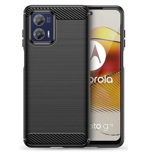 Etui TECH-PROTECT TPUCarbon do Motorola Moto G73 5G Czarny