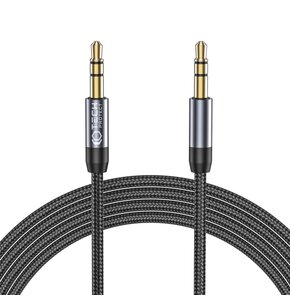 Kabel Mini Jack 3.5 mm - Jack 3.5mm TECH-PROTECT UltraBoost 1.5m Czarny