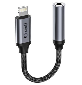 Adapter Lightning - Jack 3.5 mm TECH-PROTECT UltraBoost Czarny