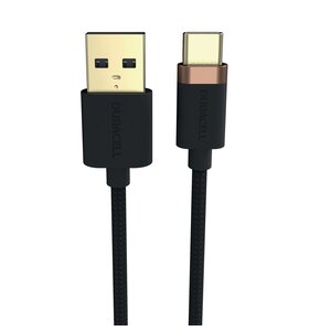 Kabel USB - USB-C DURACELL USB6061A 1 m Czarny