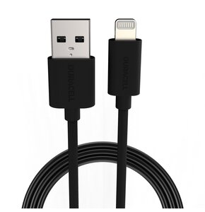 Kabel USB - Lightning DURACELL USB5012A 1 m Czarny