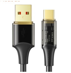 Kabel USB - USB-C MCDODO CA-2090 6A 1.2 m Czarny