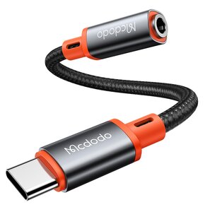 Adapter USB-C - Jack 3.5 mm MCDODO CA-7561 DAC Czarny