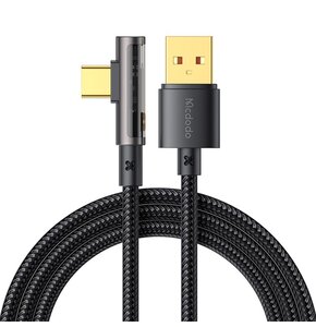Kabel USB - USB-C MCDODO CA-3381 6A 1.8 m Czarny