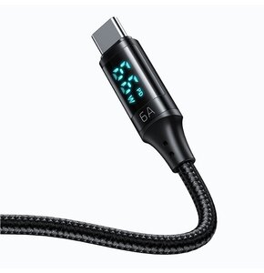 Kabel USB - USB-C MCDODO CA-1080 66W 6A 1.2 m Czarny