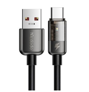 Kabel USB - USB-C MCDODO CA-3151 6A 1.8 m Czarny