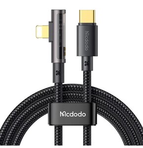 Kabel USB-C - Lightning MCDODO CA-3391 1.8 m Czarny