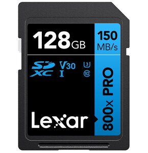 Karta Pamięci LEXAR Professional 800X Pro SDXC 128GB