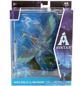 Zestaw figurek MCFARLANE Avatar World of Pandora Deluxe Jake Sully & Banshee