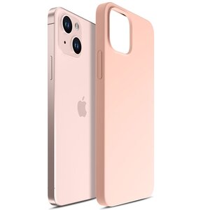 Etui 3MK Hardy Silicone MagCase do Apple iPhone 13 Różowy