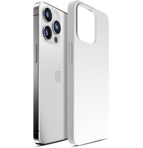 Etui 3MK Hardy Silicone MagCase do Apple iPhone 14 Pro Max Biały