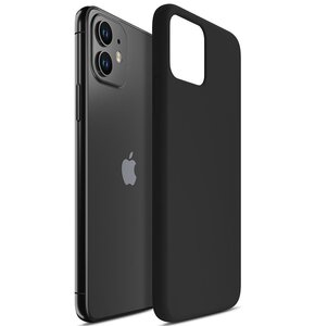 Etui 3MK Silicone Case do Apple iPhone 12 Mini Czarny