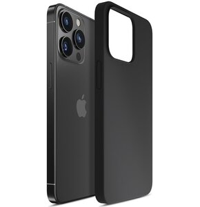 Etui 3MK Silicone Case do Apple iPhone 13 Pro Czarny