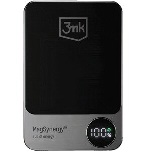 Powerbank 3MK MagSynergy 10000mAh Czarny