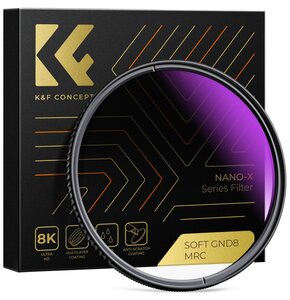 Filtr K&F CONCEPT KF01.1080 ND8-ND128 82mm