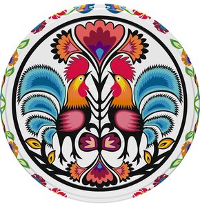 Zakrętka BROWIN 136411 Folk 6.6 cm (10 sztuk)