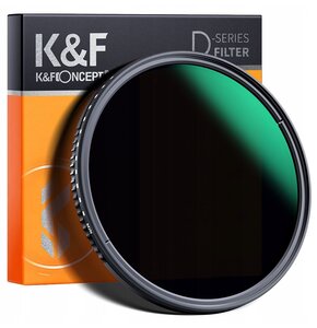Filtr szary K&F CONCEPT KF01.1833 ND3-ND1000 58mm