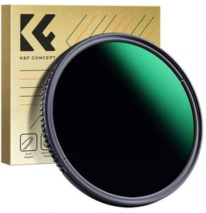 Filtr szary K&F CONCEPT KF01.2056 ND3-ND1000 43mm