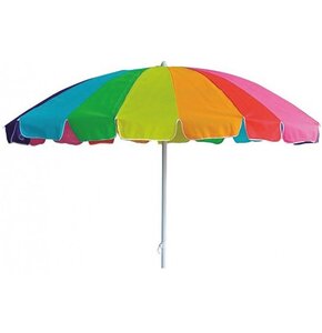 Parasol plażowy MIRPOL Rainbow Wielokolorowy