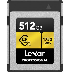 Karta pamięci LEXAR CFexpress Pro Gold 512GB