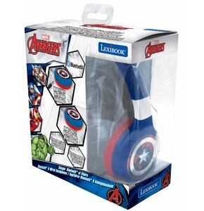 Zabawka słuchawki nauszne LEXIBOOK Avengers HPBT010AV