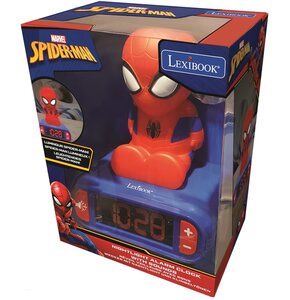 Budzik z lampką nocną LEXIBOOK Spider Man RL800SP