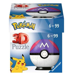 Puzzle 3D RAVENSBURGER Pokemon Master Ball 11564 (54 elementów)