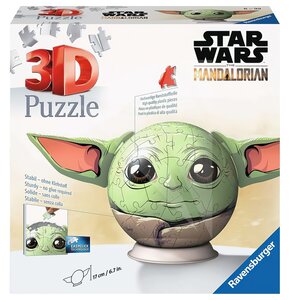 Puzzle 3D RAVENSBURGER Star Wars Grogu 11556 (77 elementów)