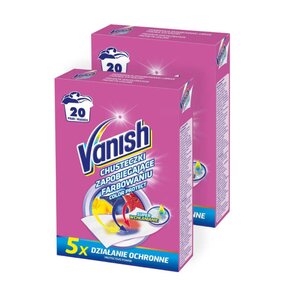 Chusteczki do prania VANISH Color Protect 40 prań (20 sztuk)