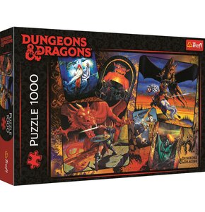 Puzzle TREFL Dungeons & Dragons Początki 10739 (1000 elementów)