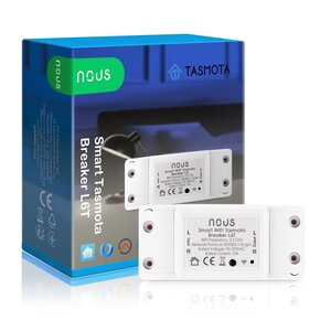 Inteligentny przekaźnik łącznikowy NOUS Tasmota L6T