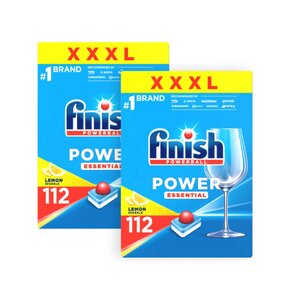 Tabletki do zmywarek FINISH Power Essential Lemon - 224 szt.