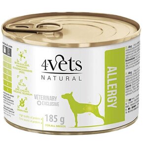 Karma dla psa 4VETS NATURAL Allergy Lamb Dog 185 g