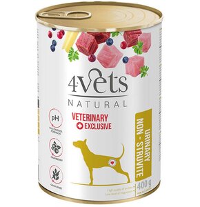 Karma dla psa 4VETS NATURAL Urinary Non Struvit Dog 400 g