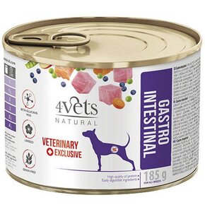 Karma dla psa 4VETS NATURAL Gastro Intenstinal Dog 185 g