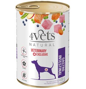 Karma dla psa 4VETS NATURAL Gastro Intenstinal Dog 400 g