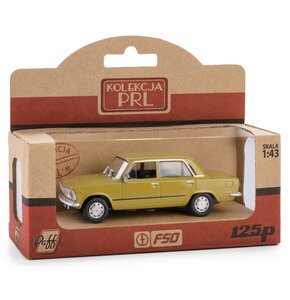 Samochód DAFFI Kolekcja PRL Fiat 125P MR K-596